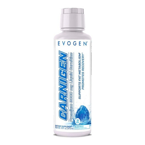 Evogen Carnigen Liquid Suplement z L-Karnityną Niebieska Malina 473ml