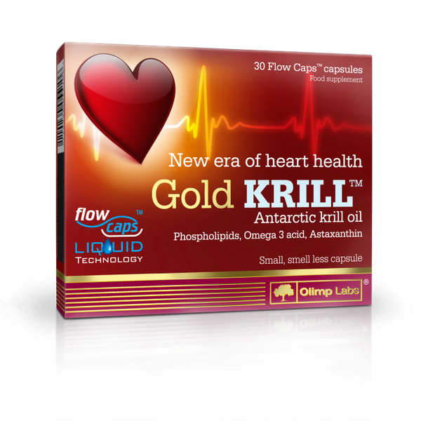 Olimp Gold Krill Omega 3 Acids 30 Capsules Best Before 01.11.25