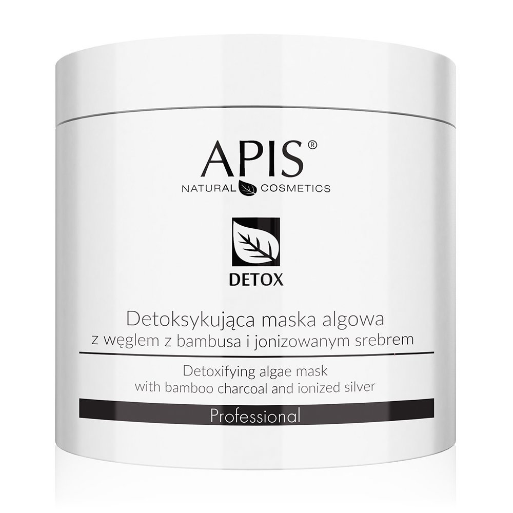 Apis Professional Detoxifying Algae Mask with Charcoal and Lonised Silver 200g