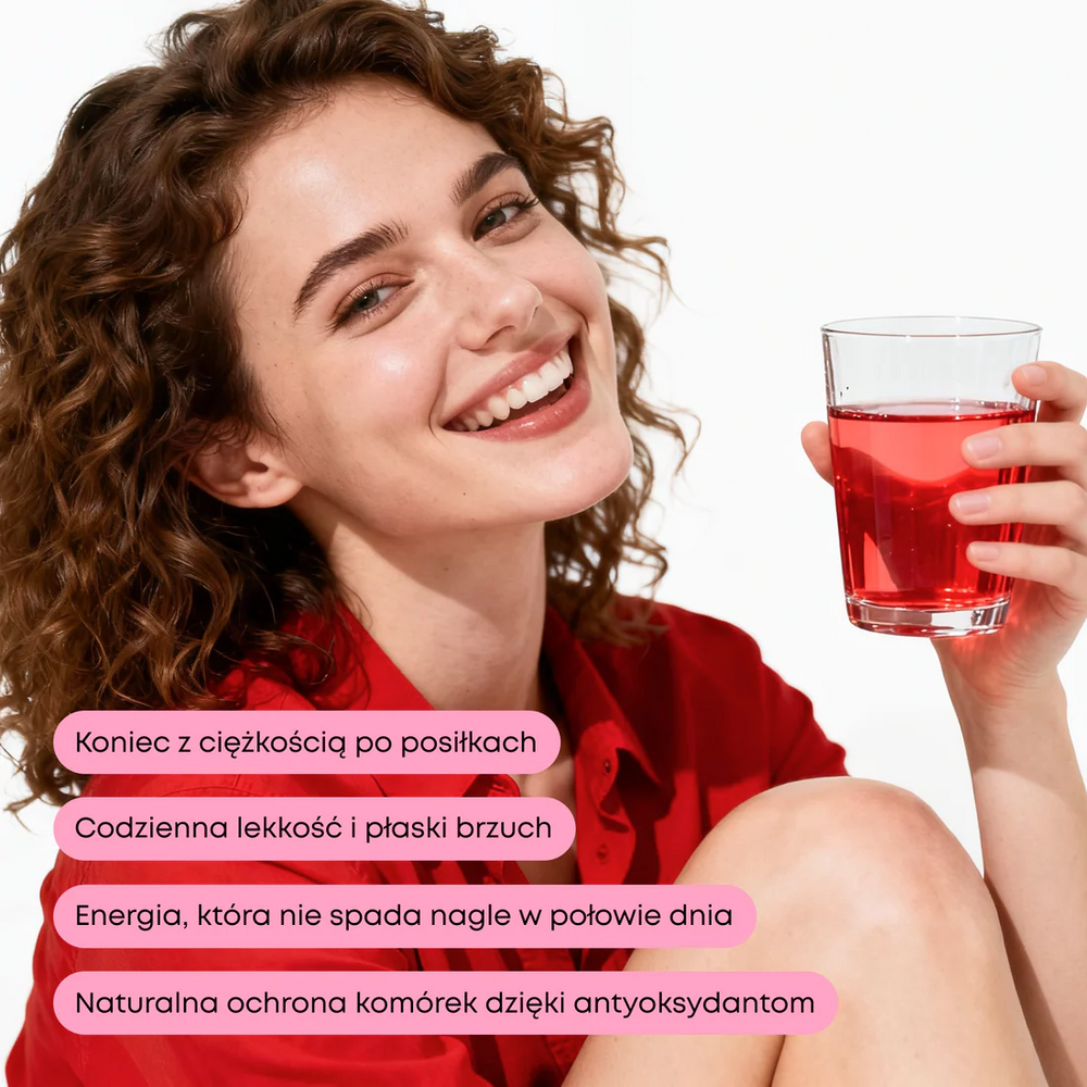 Supersonic Body Detox Drink Wiśniowy Napój Detoksykujący 336g
