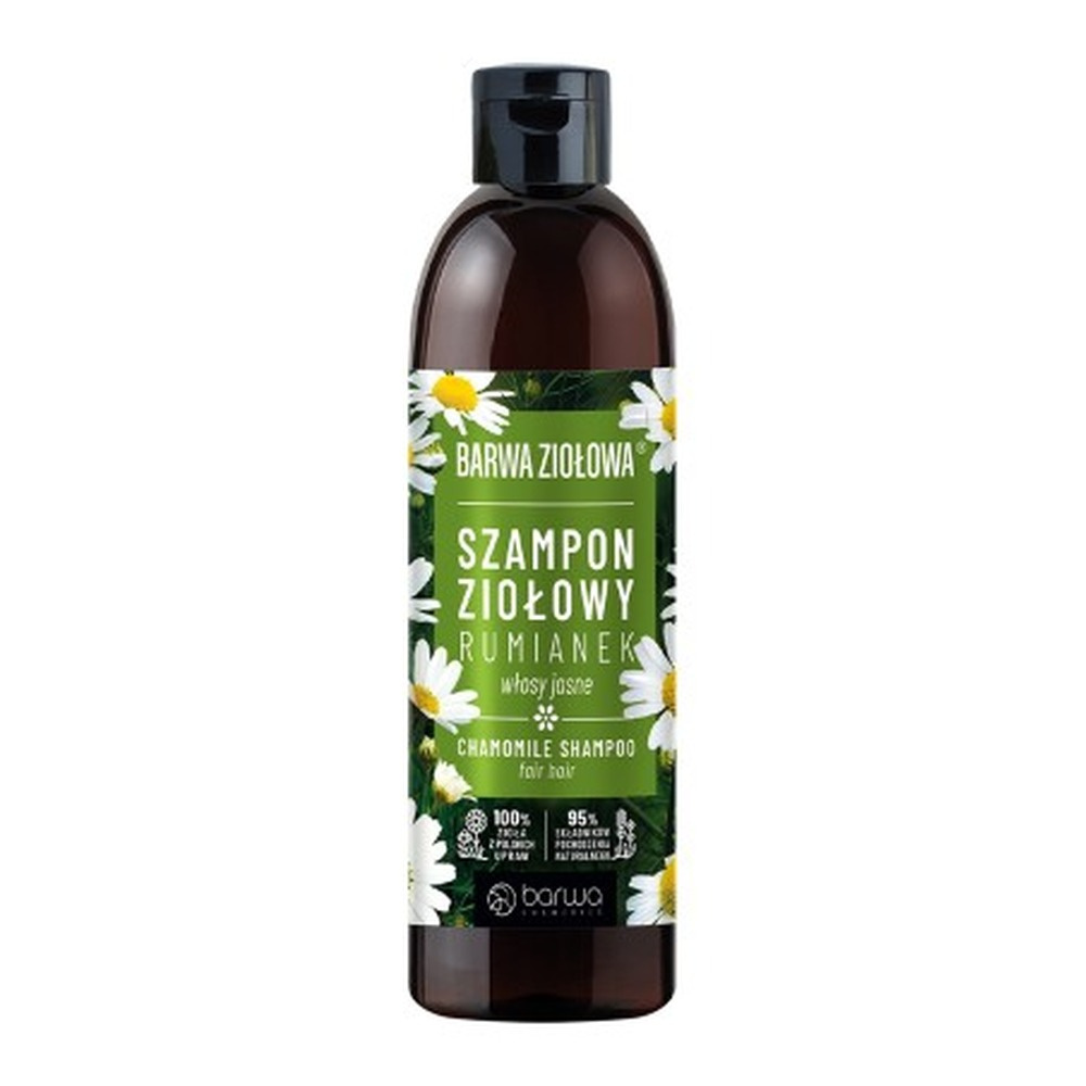 Barwa Herbal Strengthening Chamomile Shampoo for Light Hair 250ml
