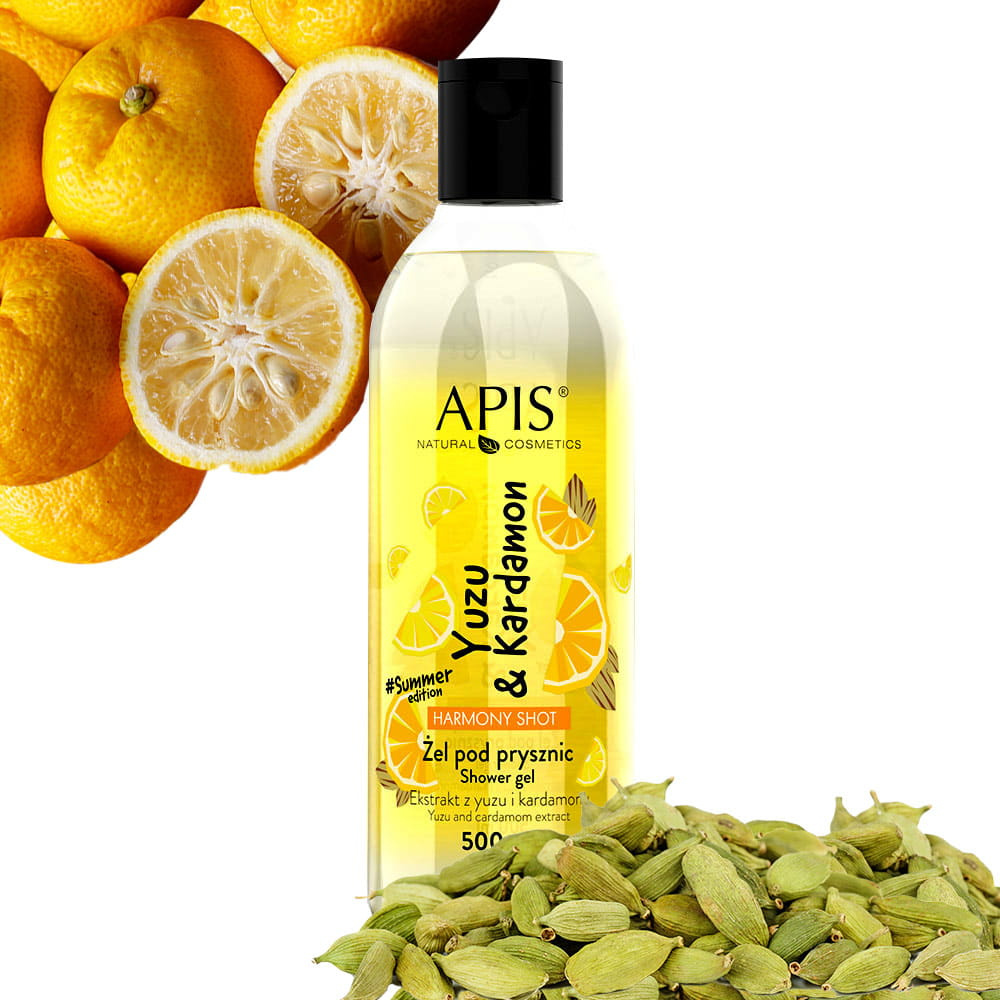 Apis Harmony Shot Żel pod Prysznic Yuzu & Cardamon 500ml