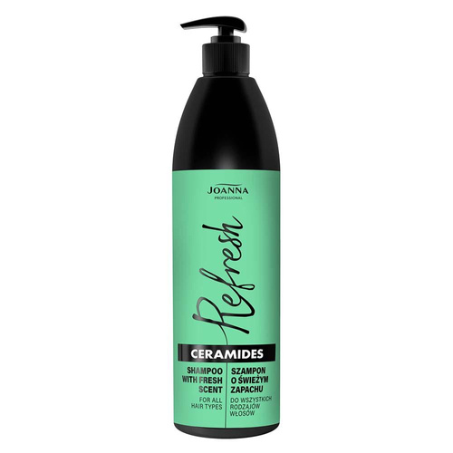 Joanna Professional Ceramids Szampon o Świeżym Zapachu do Każdego Typu Włosów 1000ml