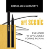 Eveline Art Professional Make Up Waterproof Eyeliner in Pen Black 1.8g