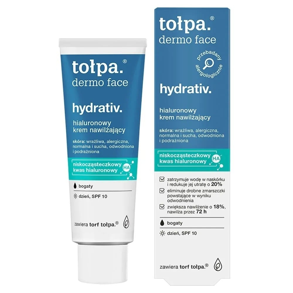 Tolpa Hydrativ Krem nawilżający SPF 10 40ml