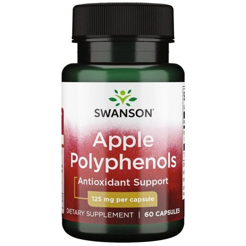 Swanson Apple Polyphenols 125mg Polifenole Jabłkowe 60 Kapsułek