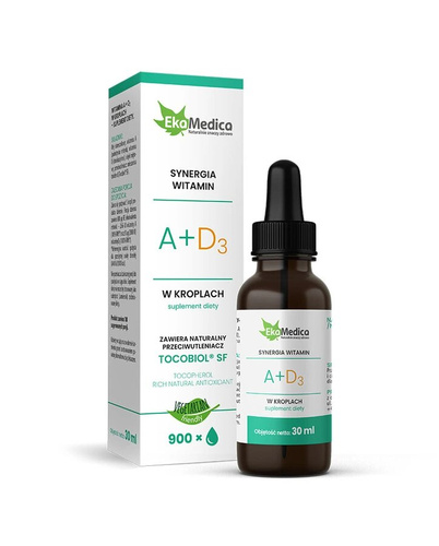 EkaMedica Synergia Witamin A and D3 in Drops 30ml