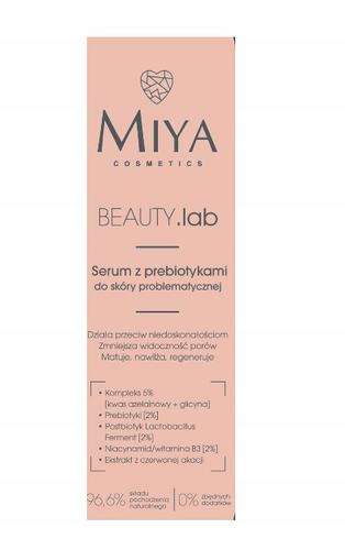 Miya Beauty Lab Serum with Prebiotics for Problematic Skin 30ml