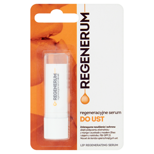 Regenerum Regeneracyjne Serum do Ust SPF15 5ml Best Before 08.02.26