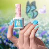 HI HYBRID Butterflies Gel Polish Blue Wings # 351, 5ml