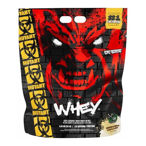 Mutant Whey Protein Powder Cookies & Cream 4540g