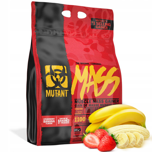 Mutant Mass Odżywka Węglowodanowo-Białkowa Strawberry Banana 6800g