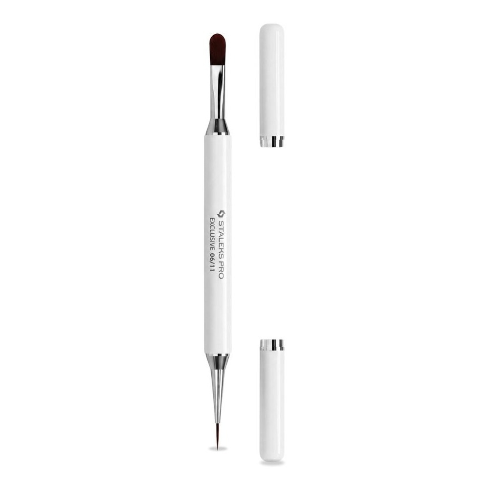 Staleks Exclusive 06/11 Double-Sided Gel Brush 11 mm / Liner 12 mm