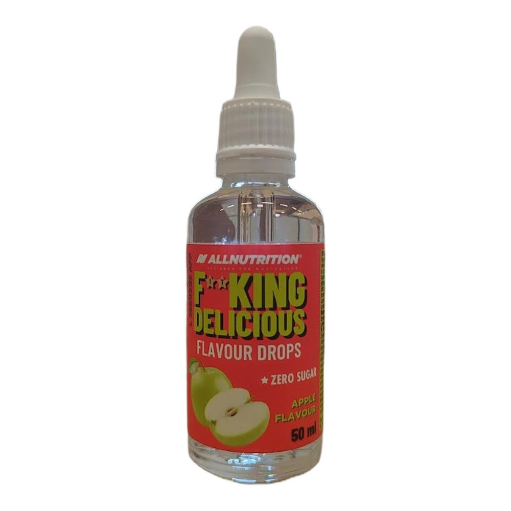 Allnutrition Fitking Delicious Flavour Drops, Apple 50ml