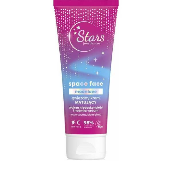 Stars from the Stars Space Face Moonlove Star Matting Cream for Oily and Combination Skin 50ml Best Before 30.11.25