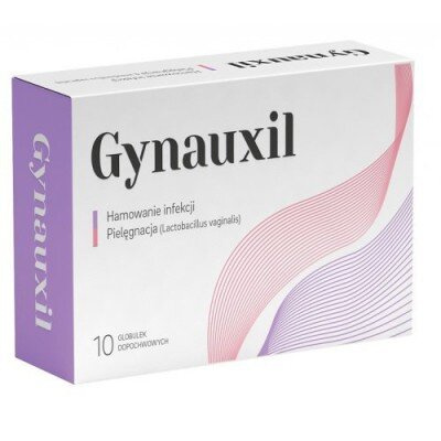 Gynauxil Hamowanie Infekcji Pielęgnacja 10 Globulek Dopochwowych