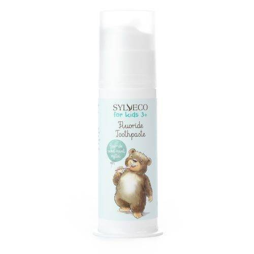 Sylveco for Kids 3+ Natural Toothpaste with Fluoride for Children Daily Use 75ml
