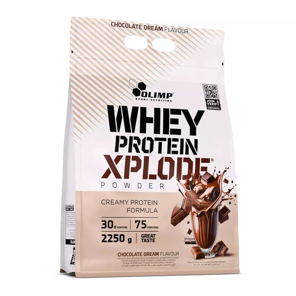 Olimp Nutrition Whey Protein Xplode Chocolate Dream Whey Protein Powder for Muscle Growth 2250g