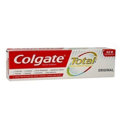 Colgate Total Original Care Toothpaste Providing 12 Hour Protection with Mint Flavour 75ml