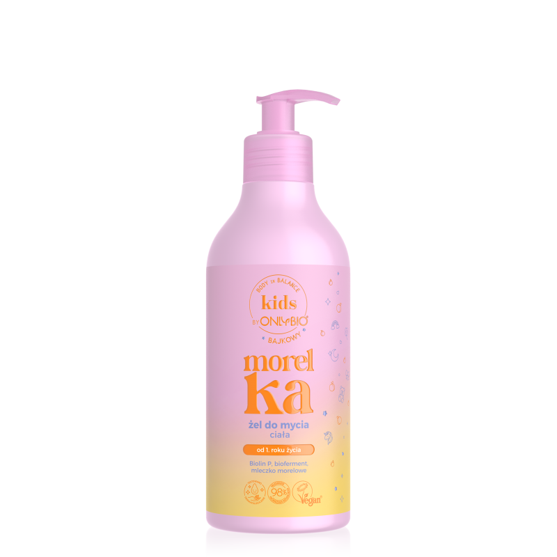 OnlyBio Body in Balance Kids Morelka Body Wash 400ml