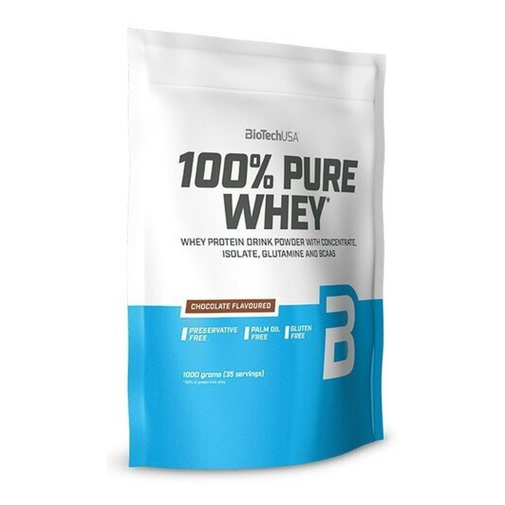 BioTechUSA 100% Pure Whey Słony Karmel Odżywka Białkowa na Wzrost i Utrzymanie Mięśni 1000g