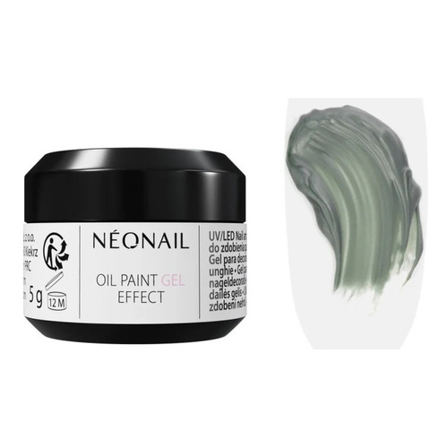NeoNail Oil Paint Gel Effect Dark Green 5g