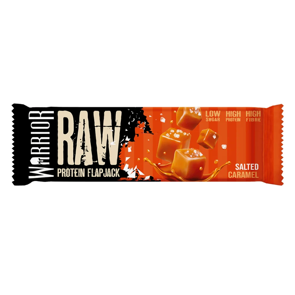 Warrior Raw Protein Flapjack Salted Caramel 75g