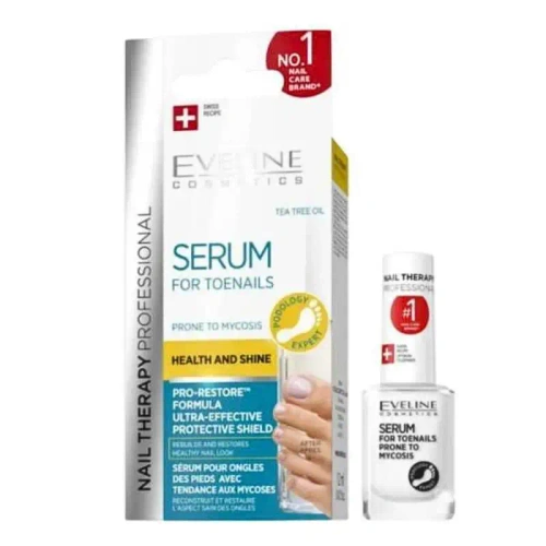 Eveline Nail Therapy Problematic Toe Nails Treatment Nourishes and Protects 12ml