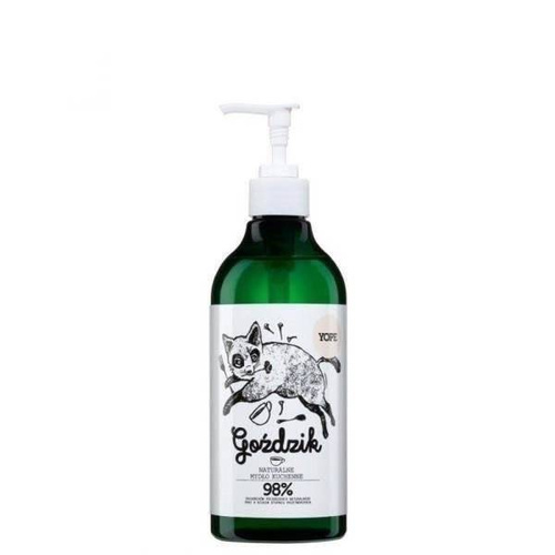 Yope Natural Moisturizing Kitchen Hand Soap with a Sweet Scent and Cloves 500ml
