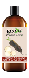 EcoU Black Radish Strengthening Shampoo for Weak and Falling Out Hair 500ml Best Before 18.11.26