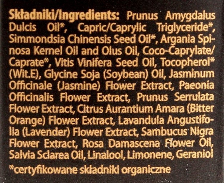 BIONLY Organic, Midsummer Night's Dream Elixir Concentrated Oil Face Serum, 30ml