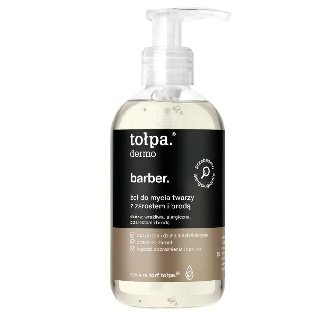 Tolpa Dermo Men Barber Beard & Face Cleansing Gel 150ml