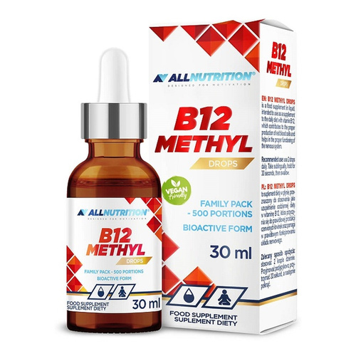 Allnutrition B12 Methyl Drops Vitamin B 12 in Drops 30ml