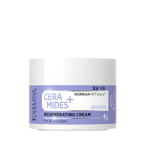 Eveline Korean Rituals Ceramides Regenerating Cream for All Skin Types Day and Night 50ml