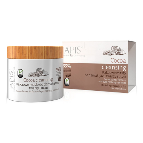 Apis Cocoa Cleansing Butter for Face and Eyes Makeup Removal for All Skin Types 40g