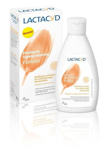 Lactacyd Femina Emulsion for Daily Intimate Hygiene against Irritation 200ml