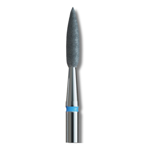 IQ Nails Diamentowy Frez do Paznokci Kształt Płomienia Średnio Drobny 2,1mm 243.524.021XL 1 Sztuka