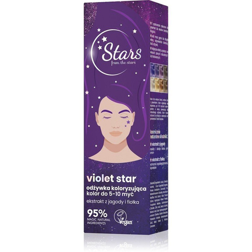 Stars from the Stars Violet Star Coloring Conditioner Violet Shade 50ml