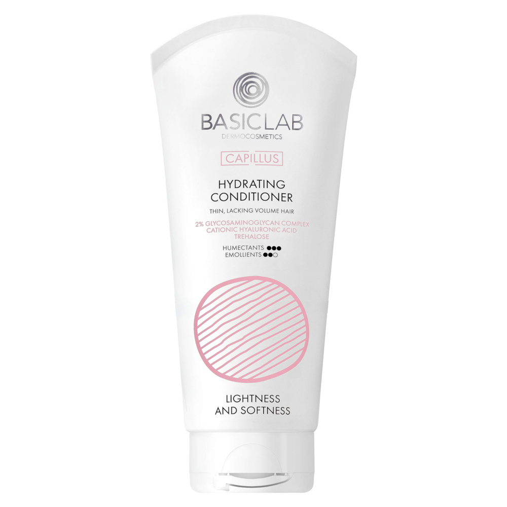 BasicLab Capillus Hydrating Conditioner for Dry and Thin Hair 100ml