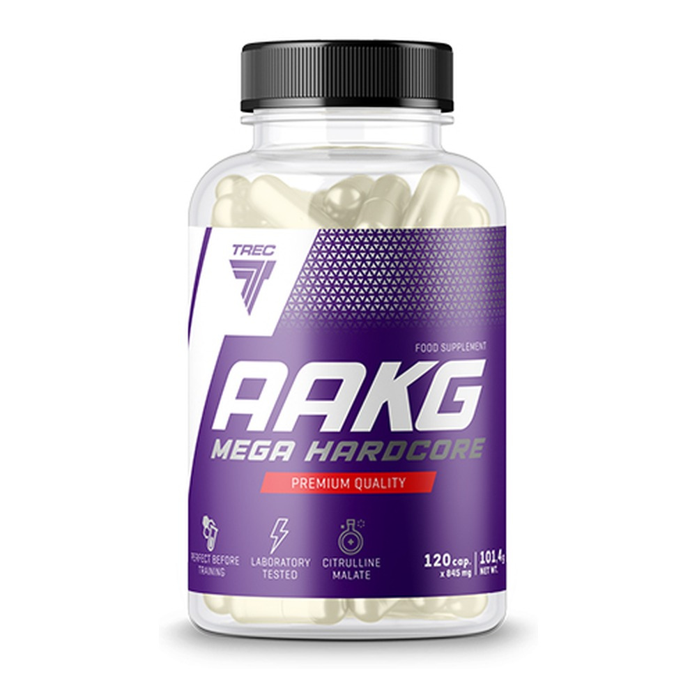 AAKG Mega Hardcore, Caps - 120 caps