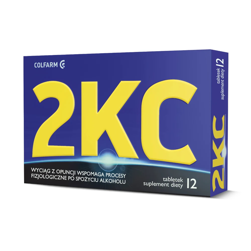 Colfarm 2KC Supporting Physiological Processes after Drinking Alcohol 6 Tablets
