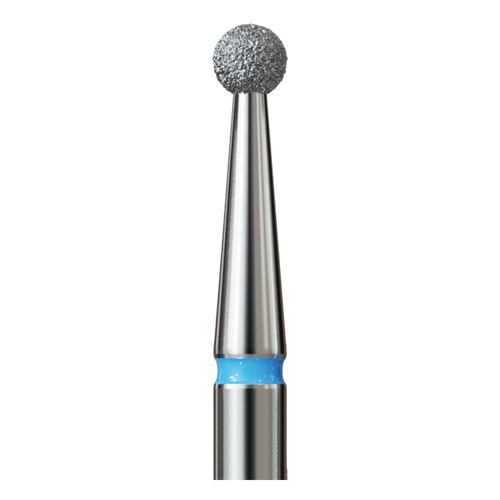 IQ Nails Diamentowy Frez do Paznokci w Kształcie Kuli Średnio Drobny 2,1mm Usuwanie Skórek 001.524.021 1 Sztuka