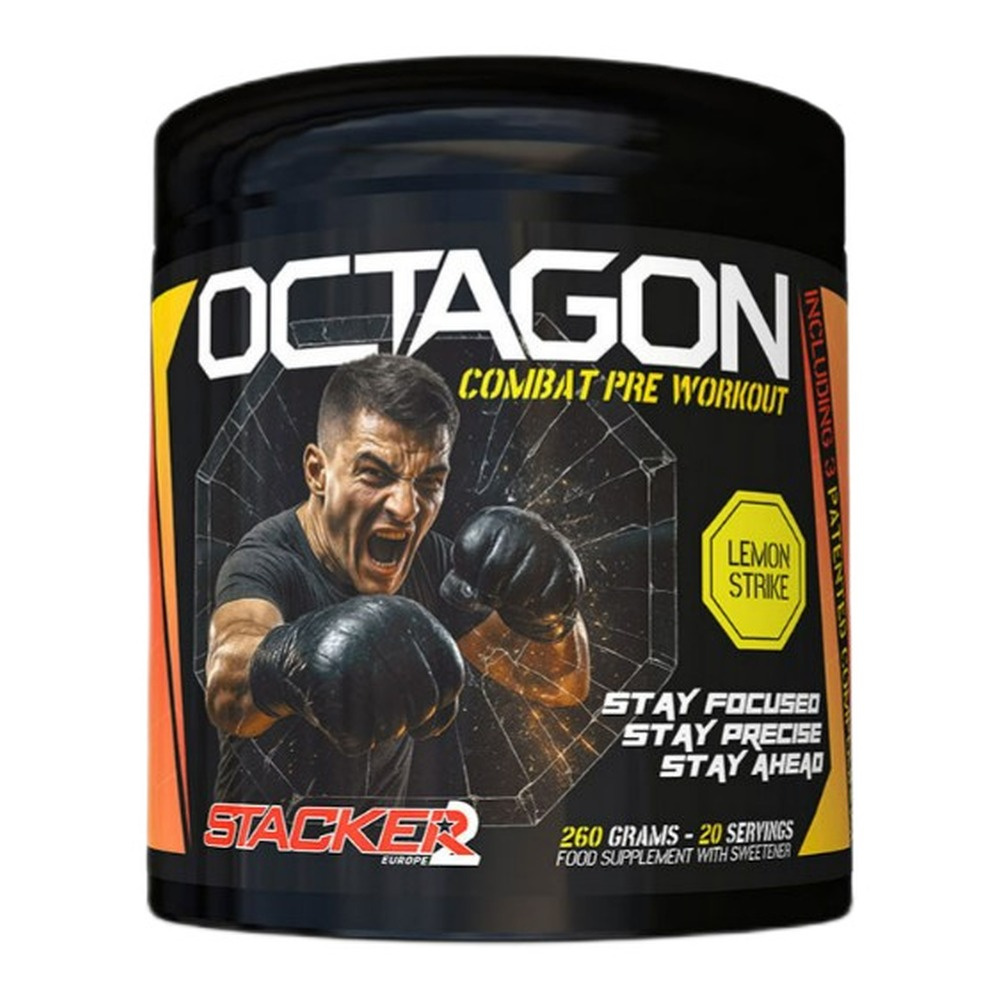 Stacker2 Europe Octagon Przedtreningówka Lemon Strike 260g