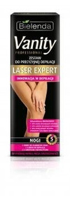 BIELENDA Vanity Laser Expert Zestaw do precyzyjnej depilacji NOGI 100ml