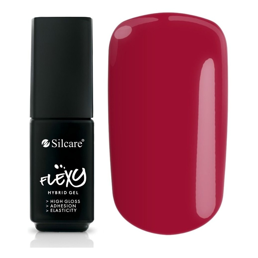 Silcare Flexy UV/LED Hybrid Nail Polish 31 Raspberry Velour 4.5g