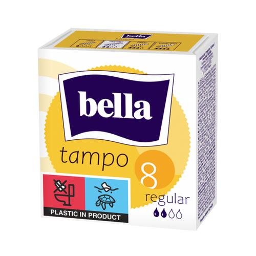 Bella Tampo Regular Tampons without Applicator 8 Pieces