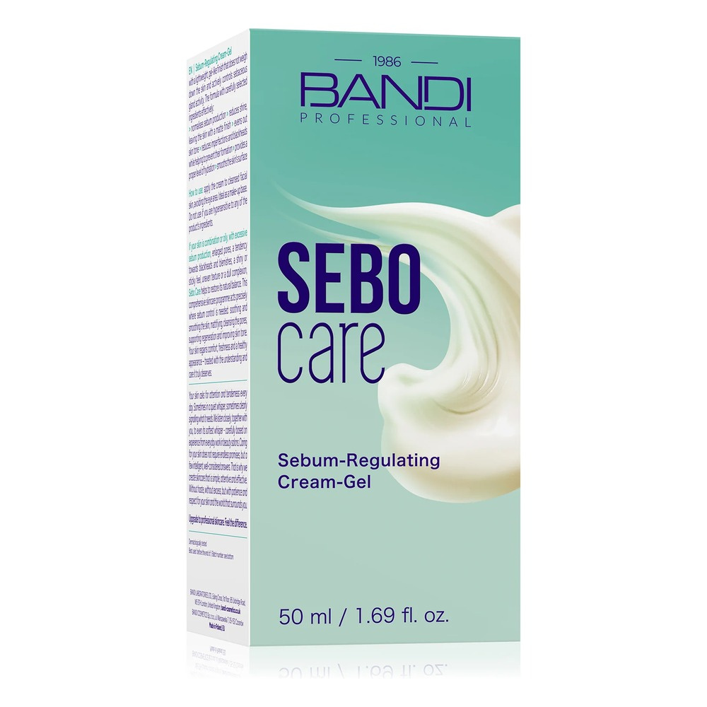 Bandi Sebo Care PMF Mattifying Moisturizing Cream Gel for Combination and Oily Skin 50ml