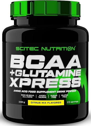 SciTec BCAA + Glutamine XPress, Citrus Mix - 300g