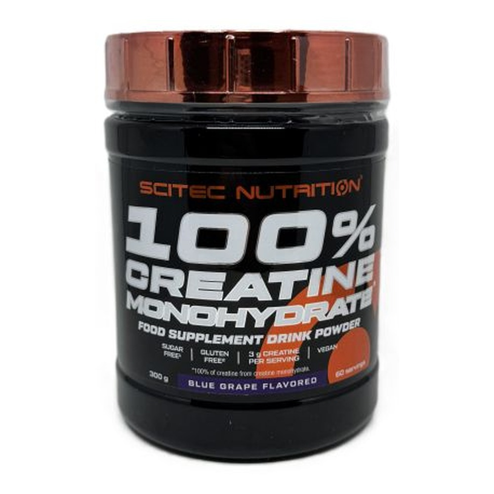 100% Creatine Monohydrate, Blue Grape - 300g