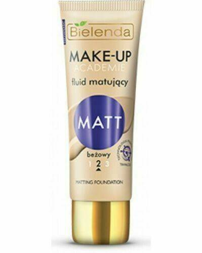 BIELENDA MAKEUP Academie Matting Fluid Matt - Shade Beige 30g